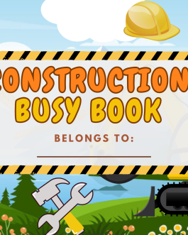 Construction Buzy Book