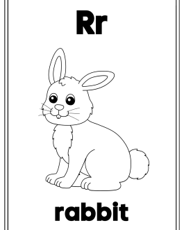 Alphabet Animals Coloring Book